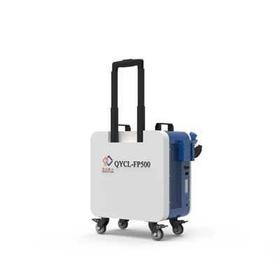 500W enpulsyonèl fib lazè netwayaj machin